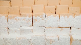 Crunchy gym Chalk blocks mass crush  Crispy  Satisfying  ASMR [upl. by Duwad207]