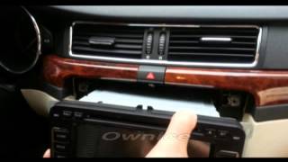 Ownice C180 Quad Core Android 4 4 Car DVD How to install dvd gps for 7 inch Golf Passat [upl. by Havelock]