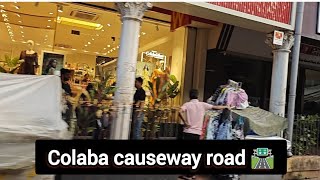 Colaba causeway street shopping in Mumbai  Colaba causeway road 🛣️ Mumbai  travel video 📷 [upl. by Neelak]