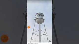 Rowlet water Tower Before and After googleearth googlemaps watertower [upl. by Cully]