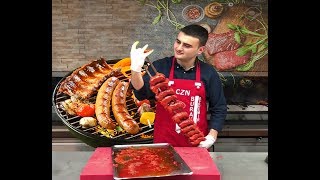 Turkish Chef Burak Ozdemir meat stuffed with cheese لحم محشو بالجبن مع شيف بوراك [upl. by Alby]