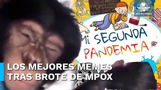 Brote de mpox antes viruela del mono deja los mejores memes para el susto [upl. by Wynn173]