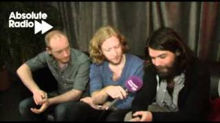 Biffy Clyro interview at Teenage Cancer Trust 2011 [upl. by Ujawernalo]