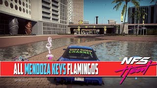 Need For Speed Heat All FLAMINGO Locations Mendoza Keys [upl. by Eceinwahs]