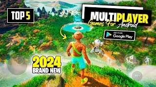 Top 5 Online Multiplayer Games for Android amp iOS 2024  Multiplayer Games Play With Friends [upl. by Ayanat]