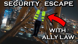 LA CRANE CLIMB WITH ALLY LAW AND THE BOYS SECURITY ESCAPE NOT CLICKBAIT [upl. by Zimmermann757]