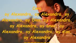 Letra de Alexandra Aventura [upl. by Hach]