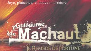 Late Medieval France  Guillaume de Machaut Joye plaisance et douce nourreture [upl. by Latricia]