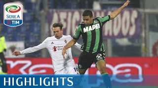 Sassuolo  Fiorentina 11  Highlights  Matchday 14  Serie A TIM 201516 [upl. by Alister]