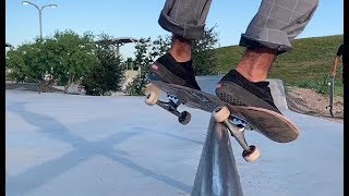 SKATE HACKS How to FEEBLE GRIND Easy [upl. by Caldwell]