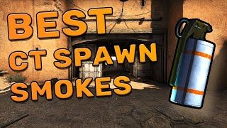 Best CSGO Smokes for CT Spawn Dust 2 [upl. by Iliak]