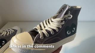 Converse Commes Des Garcons Unboxing [upl. by Oleg676]