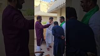 Akbaruddin Owaisi Sahab amp Imtiaz Jaleel Sahab  Aurangabad  AIMIM shorts cricket cutfrom islam [upl. by Nahallac]