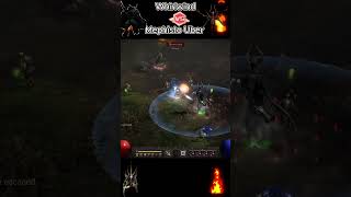 Whirlwind Barbarian Vs Uber Mephisto diablo2resurrected [upl. by Emmalee]