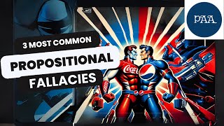 3 Most Common Propositional fallacies With coke and pepsi debate examples [upl. by Engedus821]