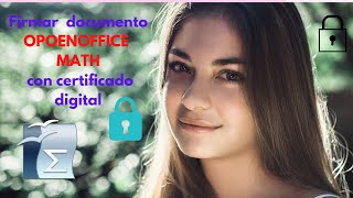 Como FIRMAR DOCUMENTO OpenOffice WRITER con CERTIFICADO DIGITAL [upl. by Elita]