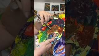 Como crear el siena o carmelita pintura colors tutorialdepinturaacrilica paintingtutorial art [upl. by Airrehs]