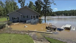 Recovery is continuing in Georgia after Helene barreled through the state [upl. by Chelsae]