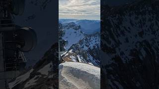 Zugspitze near Garmisch Partenkirchen looks at mountains and nature youtube travel travelshorts [upl. by Mutua]