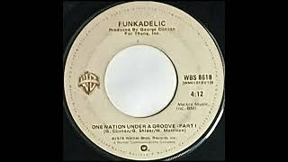 Funkadelic ONE NATION UNDER A GROOVE PART 1 record quality demonstration [upl. by Kile]