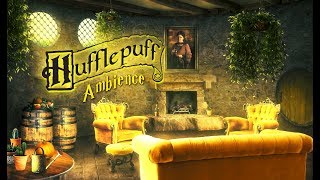 Hufflepuff Common Room Ambience Harry Potter ASMR  Sleep Study White Noise [upl. by Gargan835]