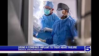 Medical Breakthroughs New implant helping treat heart failure [upl. by Salomon]