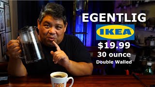 Ikea Egentlig  Best French Press in the World Or Just an Impostor  French Press Review [upl. by Ralleigh]