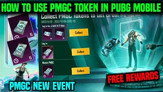 FREE CHARACTER VOUCHER AGAIN 🔥 HOW TO USE PMGC TOKEN IN PUBG 🔥 WATCH PMGC 2022 ESPORTS CENTER EVENT [upl. by Aciretahs]