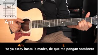 Como tocar quotFrijoleroquot de Molotov  Tutorial Guitarra HD [upl. by Anerom893]