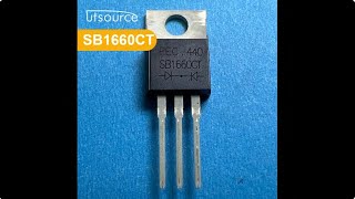 SB1660CT electronic component [upl. by Lynnelle]