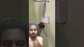 Electric board fitting 👍electrical electricial goodvibes smartphone electricion greenscreen [upl. by Adnorrehs]