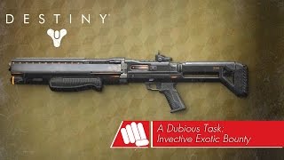 PLG Tutorials  Destiny  A Dubious Task Invective [upl. by Cressi304]