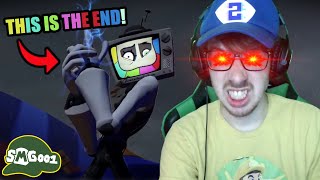 MR PUZZLESS DEFEAT  SMG4 Movie PUZZLEVISION Reaction [upl. by Tita]