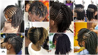 Easy and gorgeous natural hair twist styles for black women [upl. by Jessa248]