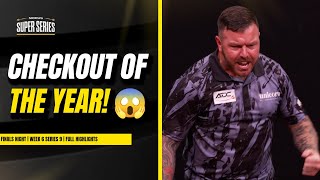 CRAZIEST DARTS CHECKOUT EVER 🤯  Darts Highlights  Finals Night [upl. by Avner]