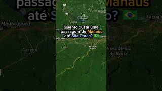 Quanto custa uma passagem de Manaus até São Paulo [upl. by Antoine]