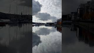 A Cloudy Autumn Morning in Derry Northern Ireland derry visitireland autumncolours [upl. by Norse]