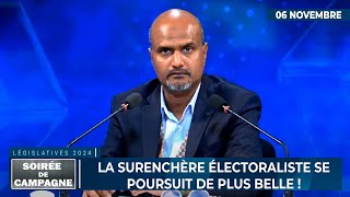 « Soirée de Campagne »  La surenchère électoraliste se poursuit de plus belle [upl. by Rosena]