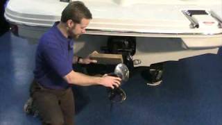 Propeller Replacement  How to change your Propeller by Peters Marine Service [upl. by Tenahs]