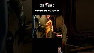 Story Of Scream MJ Spiderman 2 spiderman spidermanandmj marvel screem marvelsspiderman mcu [upl. by Anirac373]