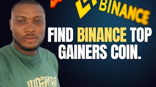 How to Find Binance Top Gainers and Losers Step By Step [upl. by Nohtahoj]