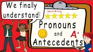 Pronouns and Antecedents  What is a Pronoun and Antecedent  Award Winning Teaching Video [upl. by Asa]