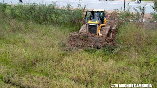 Perfectly Dozer Clearing Forest Step by Step  Clearing The Land Project Using SHANTUI Dozer DH17C2 [upl. by Aphra]