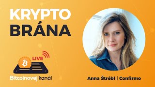 🔴Kryptoměnová platební brána  HOST Anna Štrébl  CEO Confirmo [upl. by Safire]