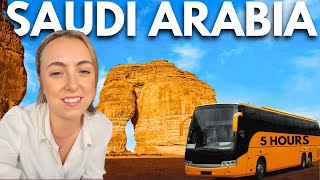 We Took a Bus to Saudi Arabias most EXPENSIVE city 🇸🇦 [upl. by Nauhs]