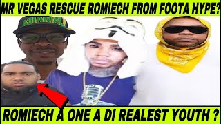 Mr Vegas Defend Romiech Ent after Foota Hype Attck ITS NOT VYBZ KARTEL  Alkaline TOO ANTISOCIAL [upl. by Cynara]