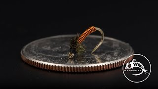 This is the EASIEST fly in the world  The Brassie  Fly Tying Tutorial [upl. by Eittak]