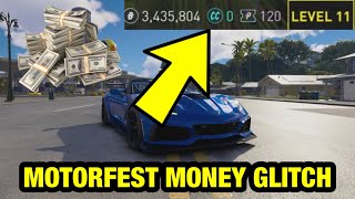 UNLIMITED MONEY GLITCH IN THE CREW MOTORFEST EARN MILLIONS FAST [upl. by Nnilsia]