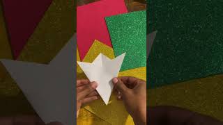 Como hacer copos de nieve de Papel ❄️ IDEAS NAVIDEÑAS ⛄️🎄❄️ depapel navidad manualidades [upl. by Lipski]