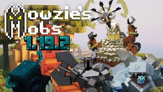 Warden VS  Mowzies Mobs 1192  Mod Review [upl. by Archibaldo]